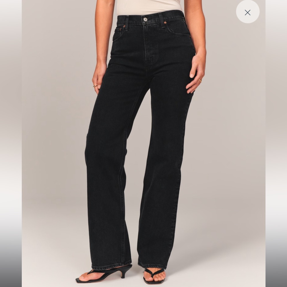 Abercrombie & Fitch High Rise 90s Relaxed Jean